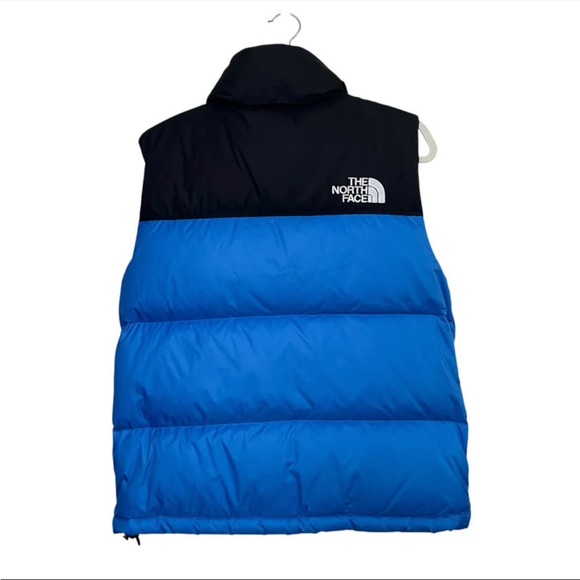 The North Face Men’s 1996 Retro Nuptse 700 Down Vest Super Sonic Blue NWT Small - Picture 2 of 13